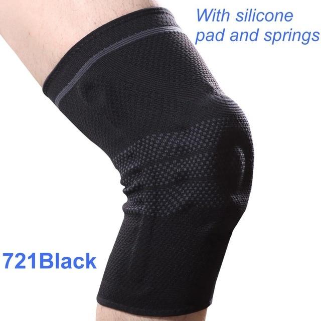 MasterShield™ Double Spring & Silicone Pad Protector Knee Sleeve