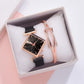 Luxury Women's Square Diamond Watch