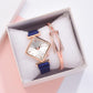 Luxury Women's Square Diamond Watch