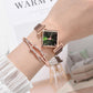 Luxury Women's Square Diamond Watch