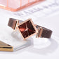 Luxury Women's Square Diamond Watch