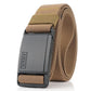 Magnetic Metal Buckle Adjustable Nylon Belt