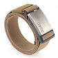 Magnetic Metal Buckle Adjustable Nylon Belt