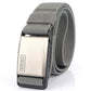 Magnetic Metal Buckle Adjustable Nylon Belt