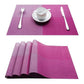 Woven Placemat Set for Dining Table