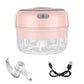 USB Rechargeable Wireless Mini Electric Chopper