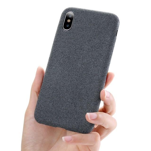 FLOVEME™ Textile Cloth Phone Case For iPhone