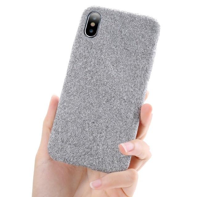 FLOVEME™ Textile Cloth Phone Case For iPhone