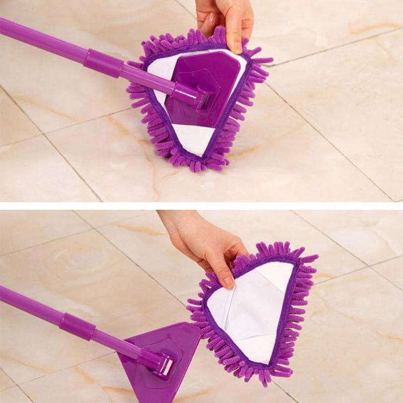 Extendable Triangle Microfiber Mop