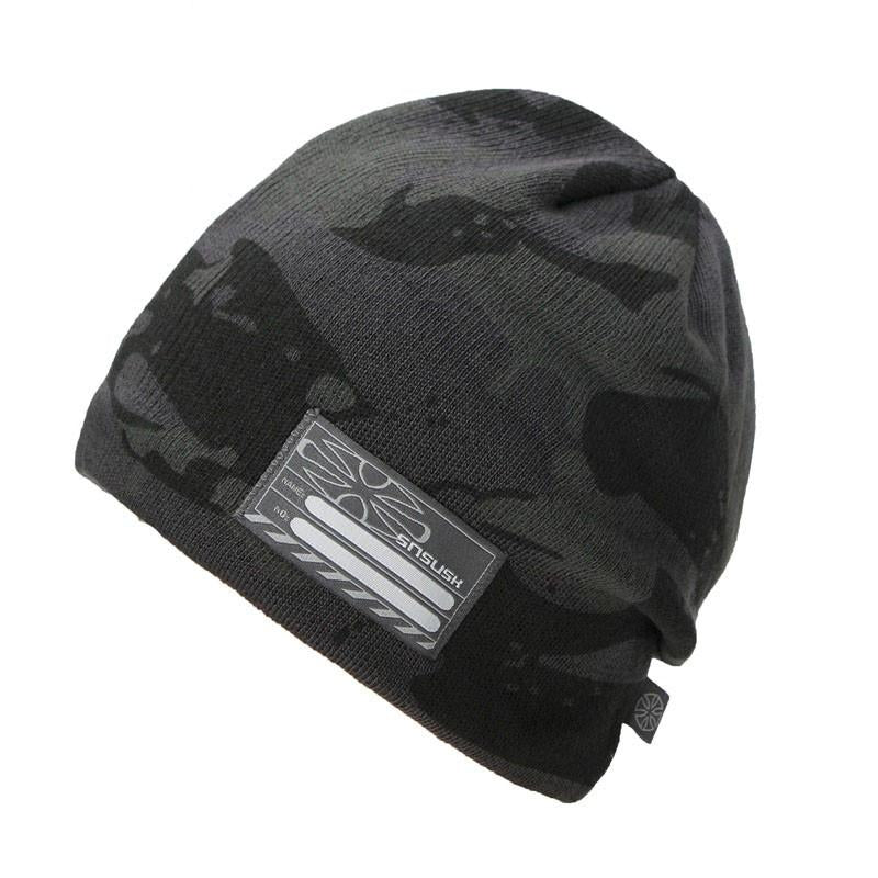 Winter Camouflage Tactical Cap - Indigo-Temple