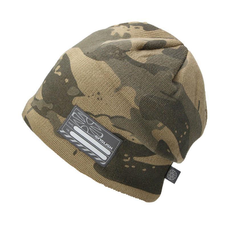 Winter Camouflage Tactical Cap - Indigo-Temple