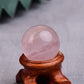 Natural Dream Crystal Quartz Ball With Decorative Base