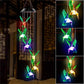 Solar LED Lights Hummingbird Wind Chimes