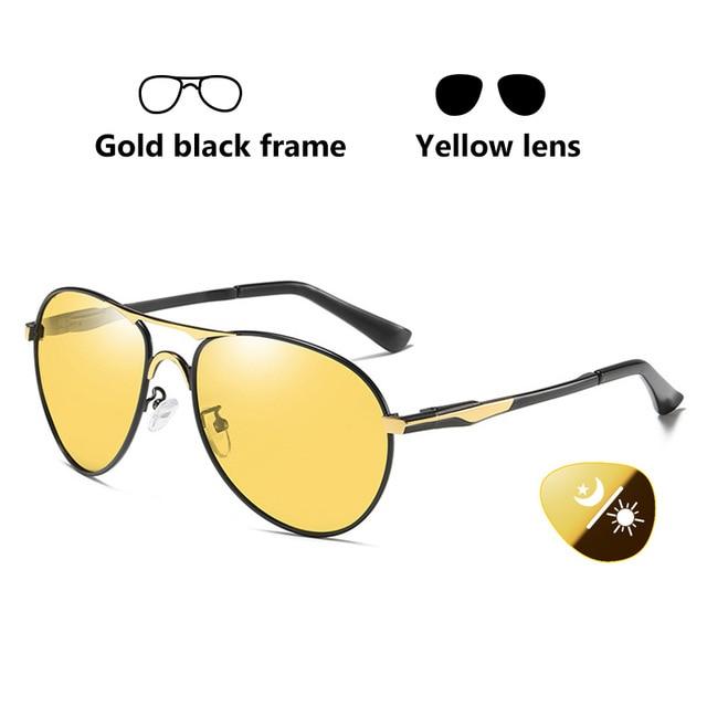 CoolPandas™ Aviation Photochromic Polarized Sunglasses