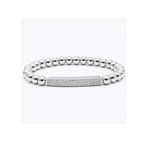 Zircon -  beads Bracelets - Indigo-Temple