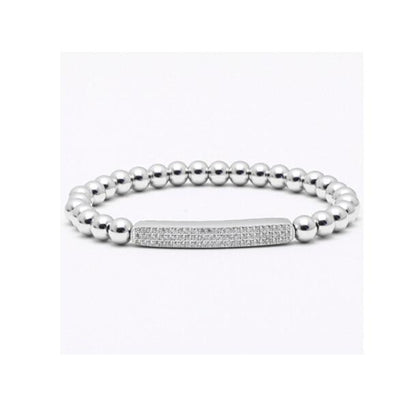 Zircon -  beads Bracelets - Indigo-Temple