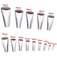 Stainless Steel Caulk Nozzle Applicator Set (14PCS)