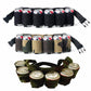 Canvas Beer Belt Holster 6 Pack - Indigo-Temple