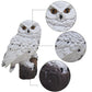 Solar Powered Waterproof Garden Owl LED Lamp