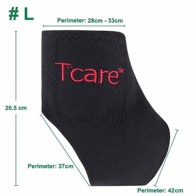 Tourmaline Self Heating Magnetic Therapy Ankle Braces (1 Pair)