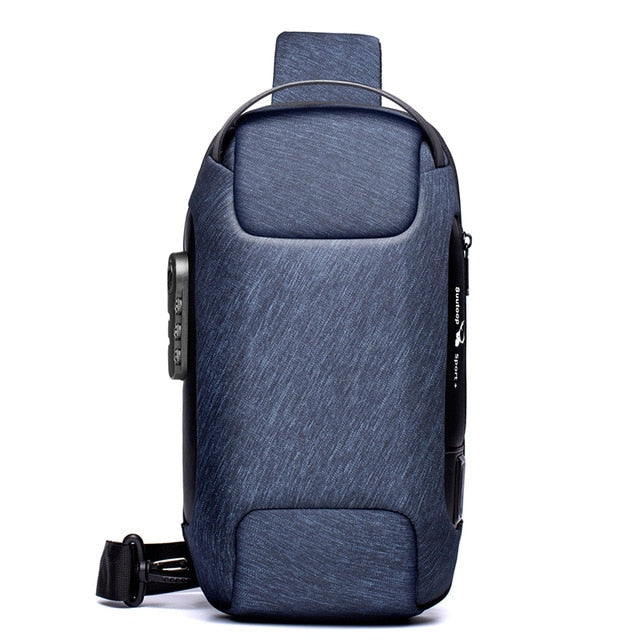 Anti-theft Waterproof Crossbody USB Bag