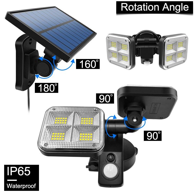 Super Bright Adjustable Solar Waterproof LED Light