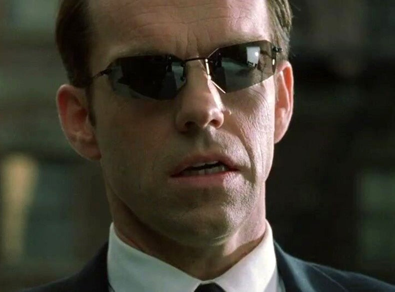 Matrix Agent Smith Polarized Sunglasses