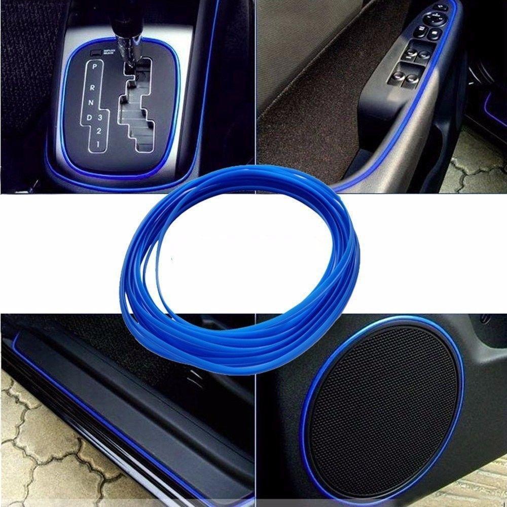 Car styling interior Decoration  sticker 5M/Lot - Indigo-Temple