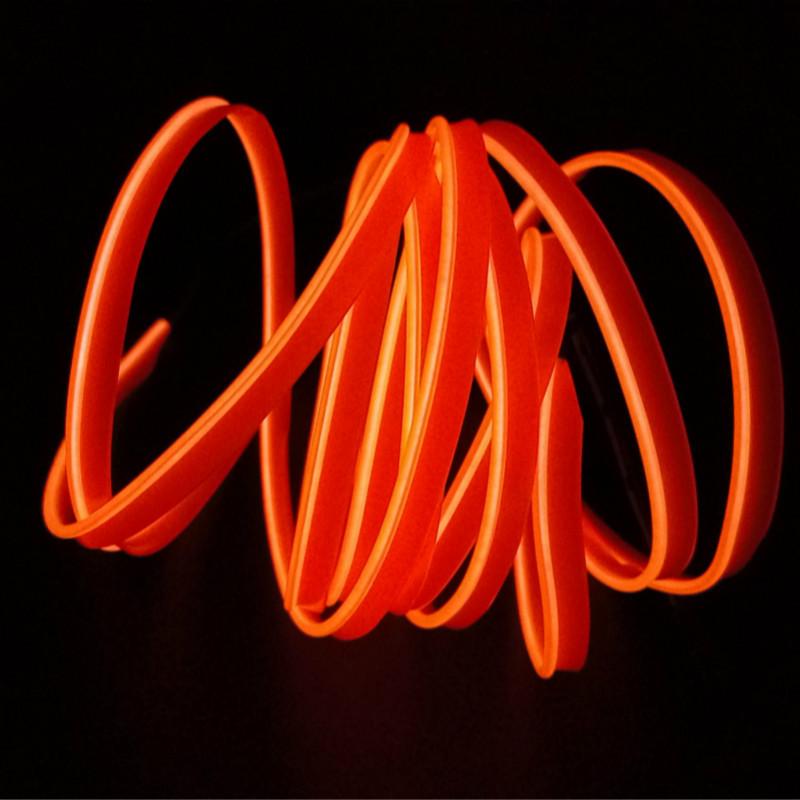 Neon Light Line + 12V Cigarette lighter Drive - Indigo-Temple