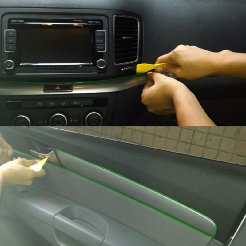 Neon Light Line + 12V Cigarette lighter Drive - Indigo-Temple