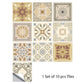 Portuguese Tiles Azulejo Decorative Stickers (10pcs)