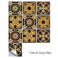 Portuguese Tiles Azulejo Decorative Stickers (10pcs)