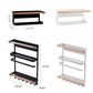 Drill-Free Magnetic Refrigerator Storage Rack