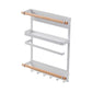 Drill-Free Magnetic Refrigerator Storage Rack
