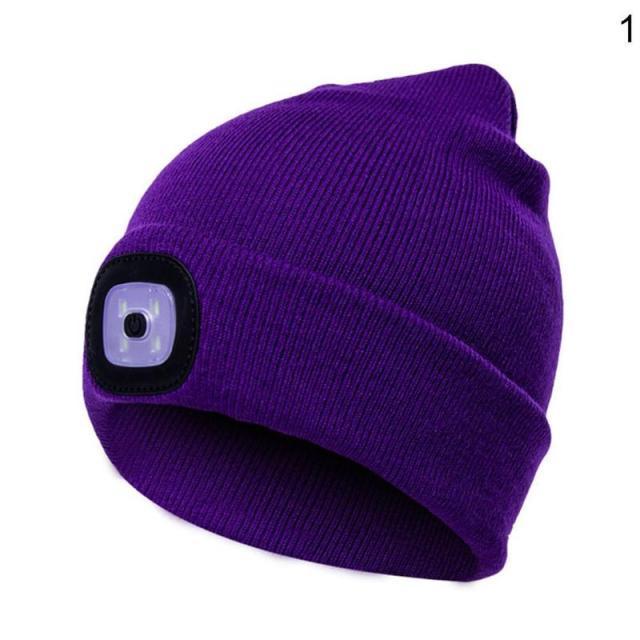 Stylish Super Bright LED Beanie Hat