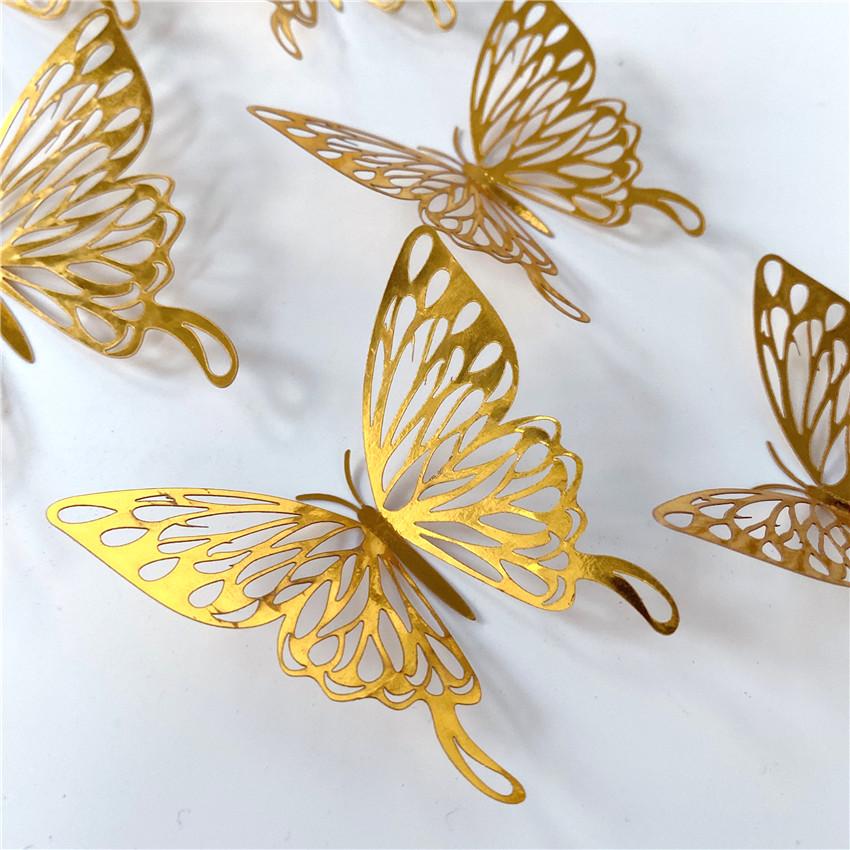 3D Butterfly Wall Decor Stickers (12PCS Set)