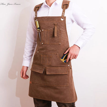 Multifunctional Heavy Duty Woodwork Tool Apron
