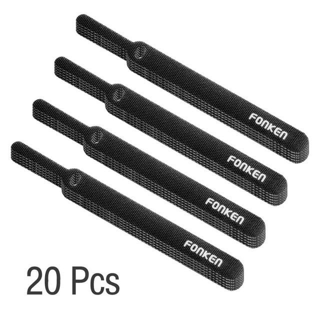 Multipurpose Reusable Cable Ties (20 pcs)
