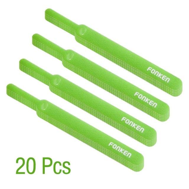 Multipurpose Reusable Cable Ties (20 pcs)