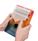 17 Keys Mahogany Kalimba Musical Instrument