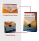 17 Keys Mahogany Kalimba Musical Instrument
