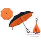 UPSIDE DOWN ANTI-DRIP UMBRELLA - Indigo-Temple