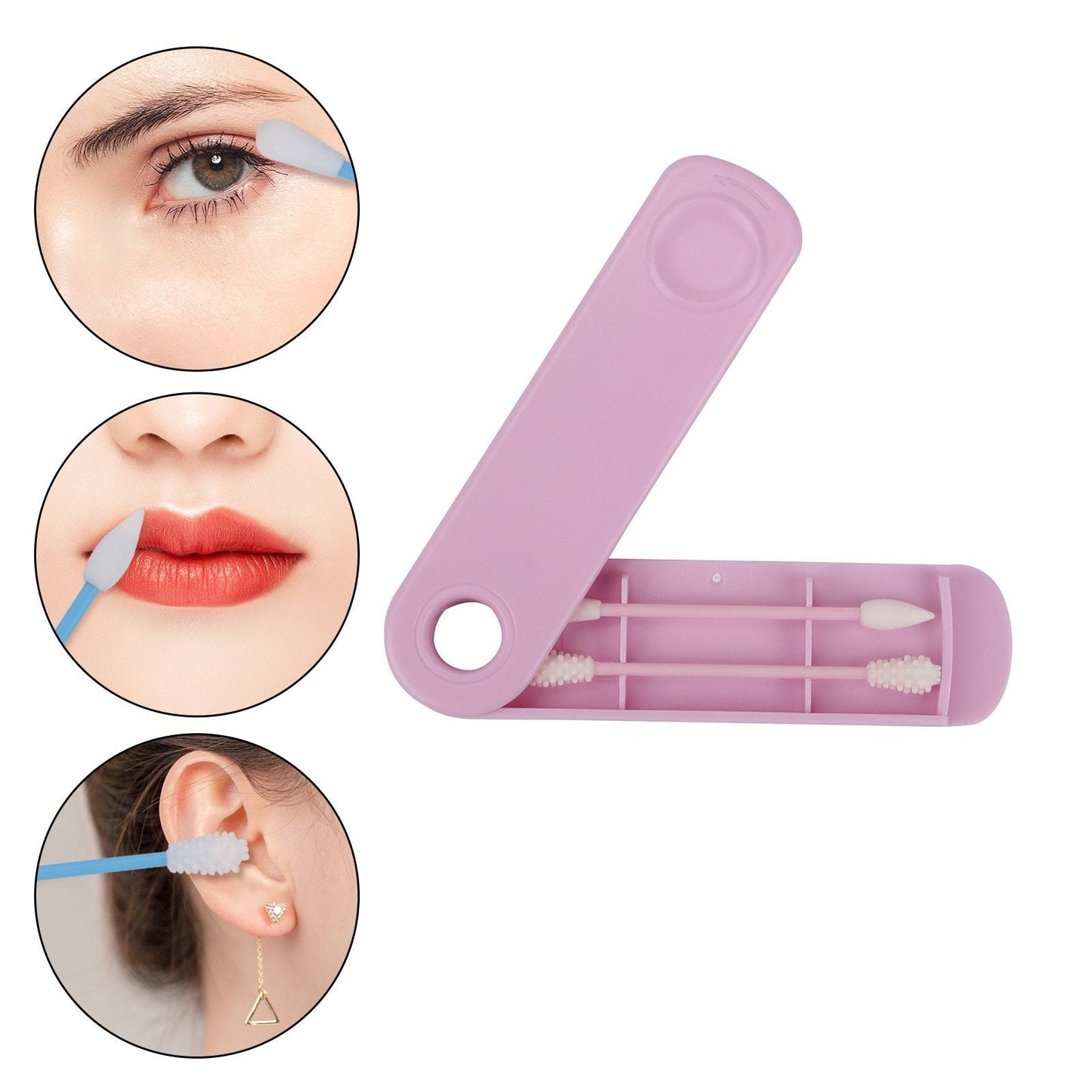 Zero-Waste Silicone Swab***2sets***