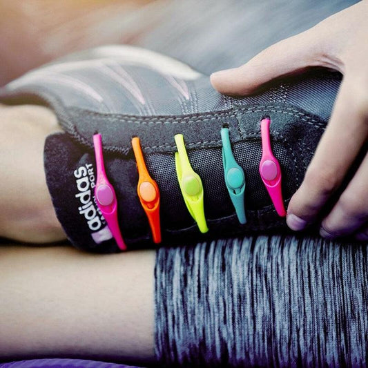 Tie-Free™ Silicone Elastic Shoelaces (12 pcs)