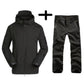 Tactical  Soft Shell Waterproof Winter Set ( 8 colors) - Indigo-Temple