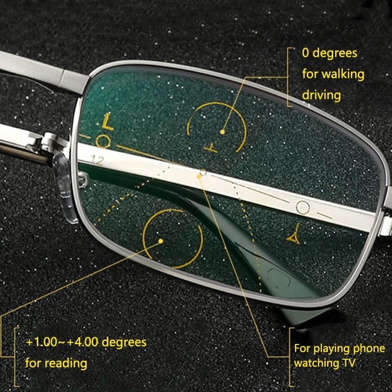Folding Anti Blue Ray Presbyopic Reading Glasses