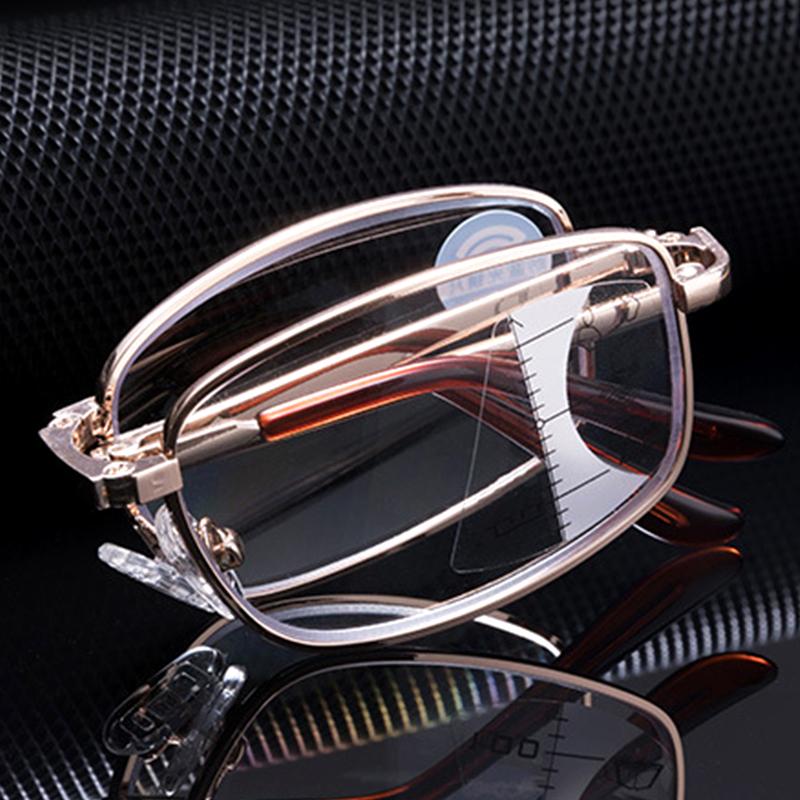 Folding Anti Blue Ray Presbyopic Reading Glasses