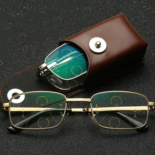 Folding Anti Blue Ray Presbyopic Reading Glasses