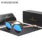 KINGSEVEN™ Black Walnut Wooden Polarized Sunglasses