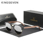 KINGSEVEN™ Black Walnut Wooden Polarized Sunglasses